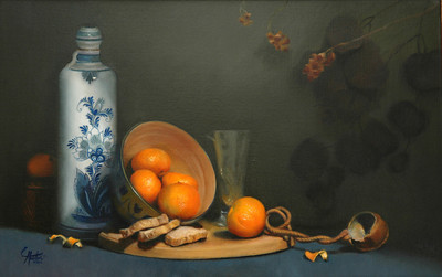 رنگ روغن اورژینال